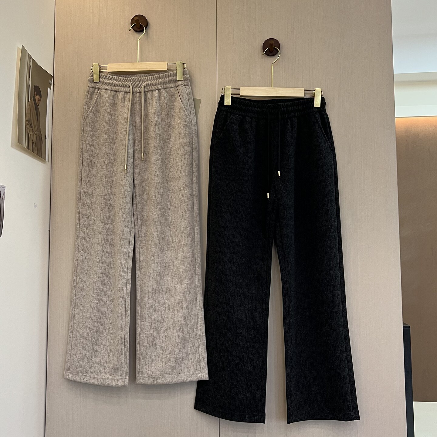 时尚洋气新款妈妈装秋季直筒裤