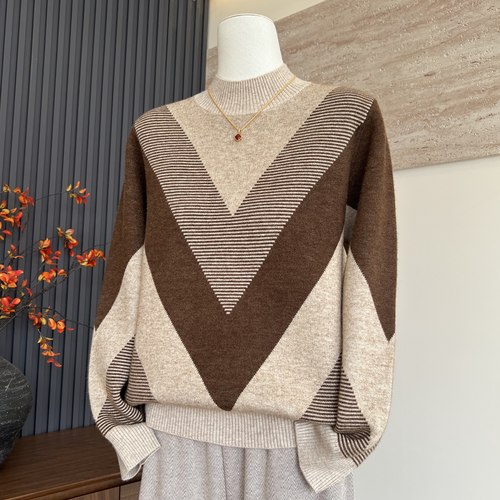 时尚妈妈装加绒加厚新款秋冬季