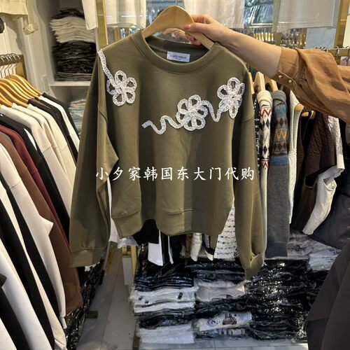 一件包邮 小夕韩国东大门代购COCO HOLIC26秋季女时尚百搭卫衣