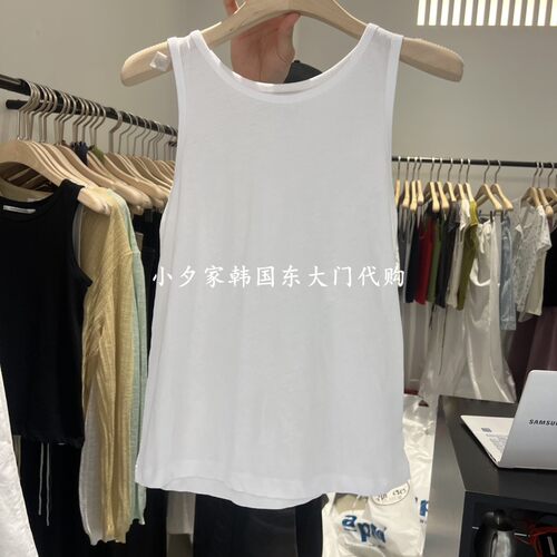 一件包邮 小夕韩国东大门代购 PLATE26夏款女装纯色 吊带背心