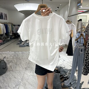 一件包邮 小夕韩国东大门代购 FORMING-P26夏款女装新品 短袖T恤