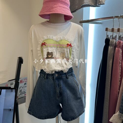 一件包邮 小夕韩国东大门代购EVE 26秋女装新款时尚简约长袖T恤