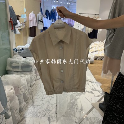 一件包邮 小夕韩国东大门代购ALMOND 26夏女装新气质百搭衬衫T恤