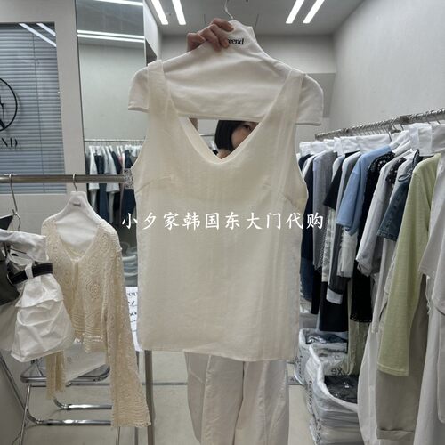 一件包邮 小夕韩国东大门代购ASCEND 26夏款女装时尚简约吊带背心
