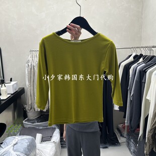 一件包邮 小夕韩国东大门代购MARINER 26秋款女装新品中袖 T恤
