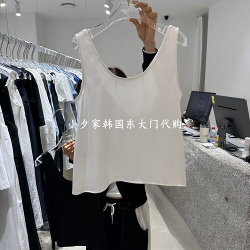 一件包邮 小夕韩国东大门代购NEROLI 36 26夏款女装 纯色吊带背心