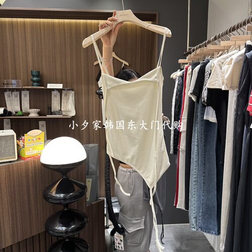 一件包邮 小夕韩国东大门代购BABYTOUCH 26夏款女细肩带吊带背心
