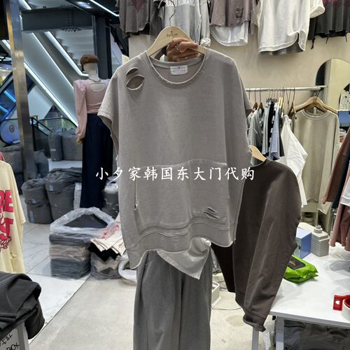 一件包邮 小夕韩国东大门代购REPLAY 26秋季女新百搭短袖T恤