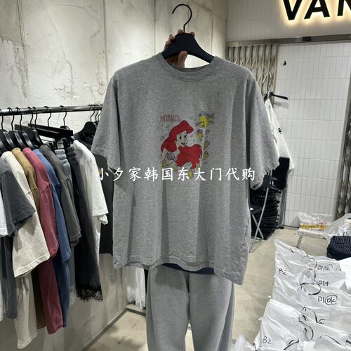 一件包邮 小夕韩国东大门代购 VANTA26夏女装新品纯色简约短袖T恤