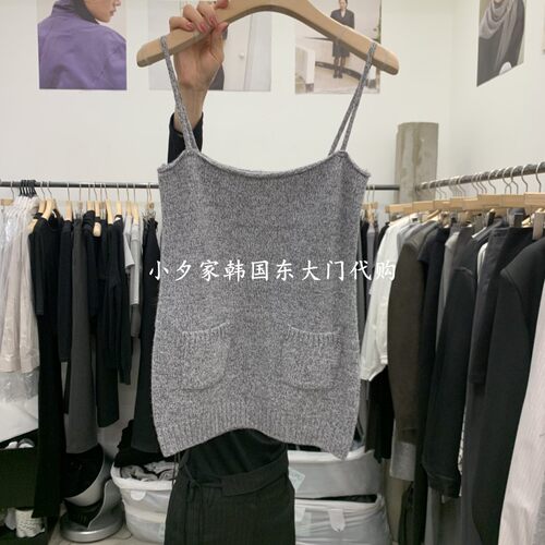 一件包邮 小夕韩国东大门代购RECOVER26秋季女装新款时尚吊带背心