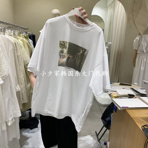 一件包邮 小夕韩国东大门代购 BROCCOLISALAD26夏女装新品短袖T恤