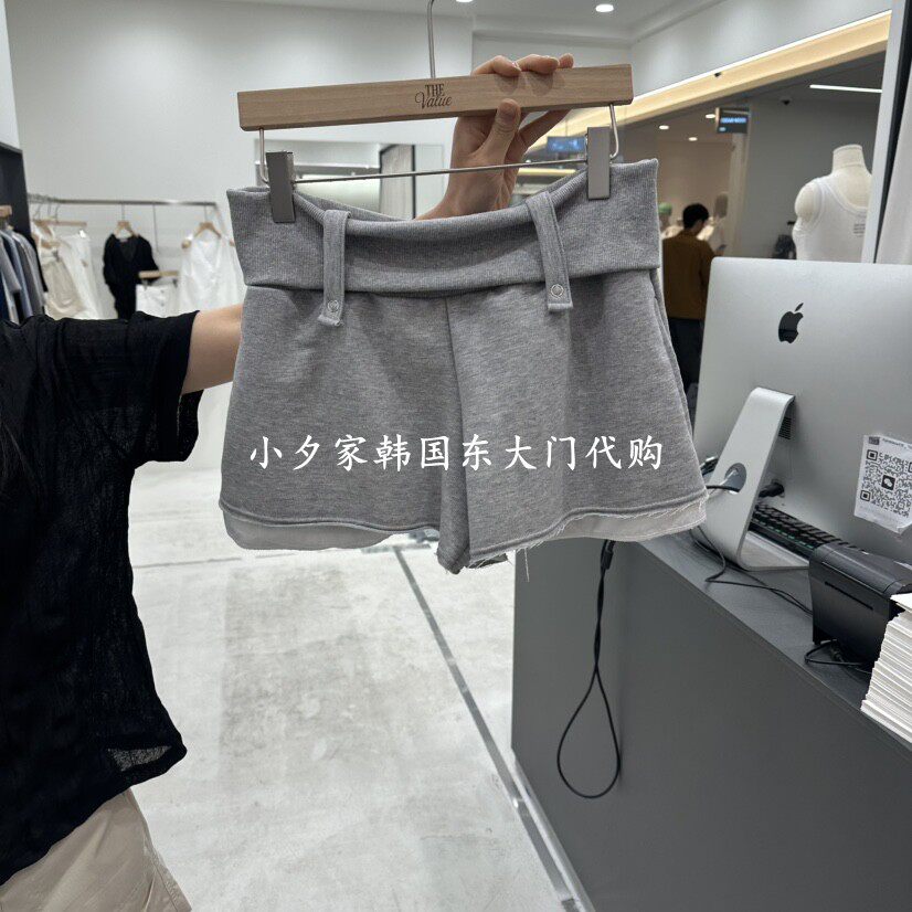 一件包邮 小夕韩国东大门代购 THE VALUE26年夏季新款女休闲短裤