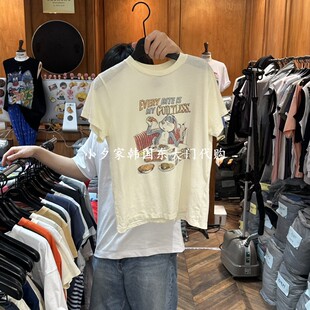 一件包邮 小夕韩国东大门代购 GARMENT-P26夏女装新品短袖 T恤