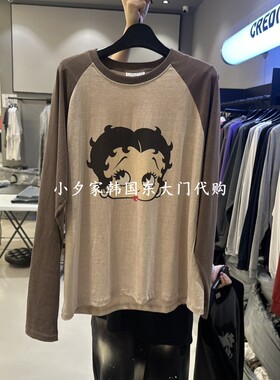 一件包邮 小夕韩国东大门代购CREDITO 26秋女装时尚新款长袖T恤