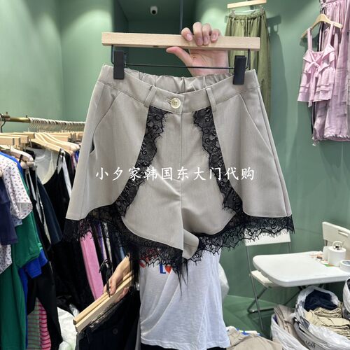 一件包邮 小夕韩国东大门代购ROMANTIC NEWYORK 26年夏女休闲短裤
