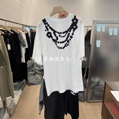 一件包邮 小夕韩国东大门代购LTMS 26夏款女装新品纯色 短袖T恤
