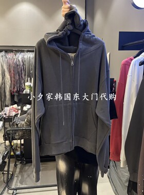 一件包邮 小夕韩国东大门代购CREDITO 26秋女装时尚新款连帽卫衣