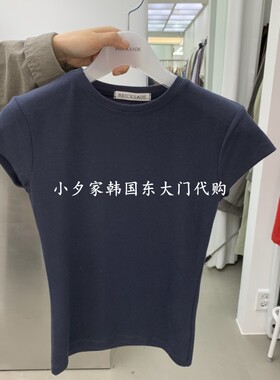 一件包邮 小夕韩国东大门代购 BRICKSADE 26秋季女装时尚短袖T恤