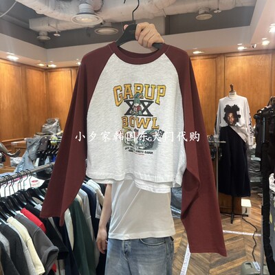 一件包邮 小夕韩国东大门代购GARMENT-P26秋季女装时尚长袖T恤