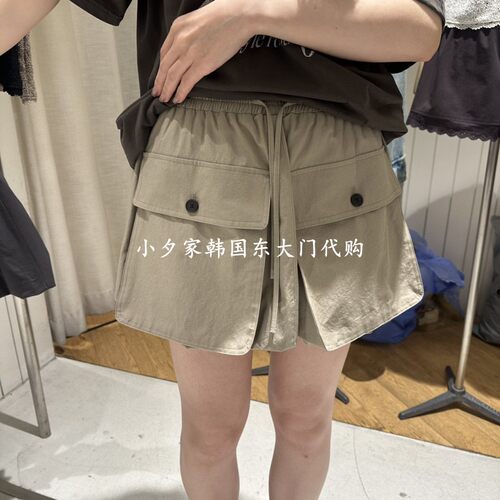 一件包邮 小夕韩国东大门代购 GRADE 26夏款女装时尚甜酷纯色短裙