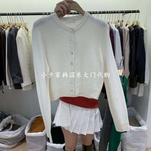 一件包邮 小夕韩国东大门代购 W AND J 26年秋季女装时尚针织衫