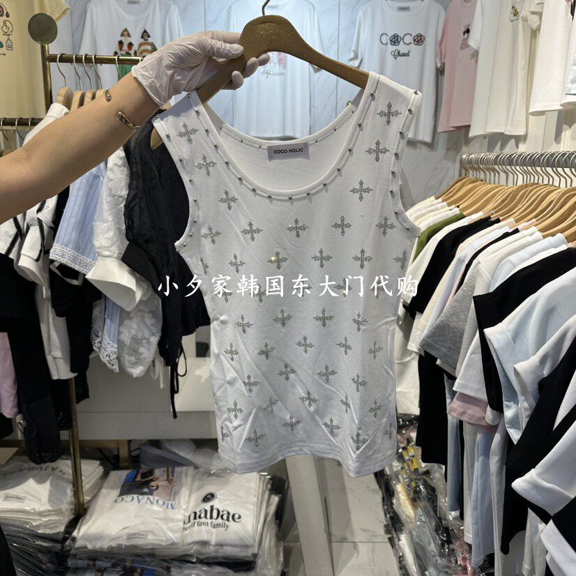一件包邮 小夕韩国东大门代购COCO HOLIC 26夏款女装 吊带背心