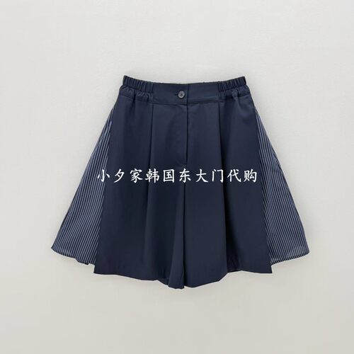 一件包邮 小夕韩国东大门代购 RUMBA26年新品夏女装拼接休闲短裤