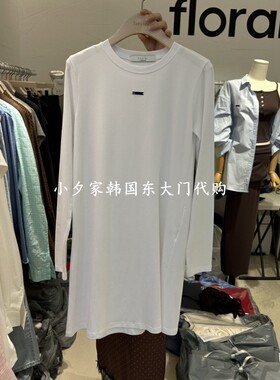 一件包邮 小夕韩国东大门代购 FLORAL  26秋季女装时尚新款连衣裙