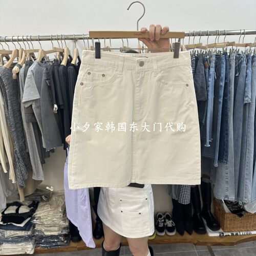 一件包邮 小夕韩国东大门代购 DELIGHT-L26夏新品女优雅纯色短裙