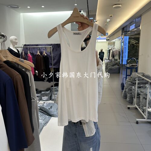 一件包邮 小夕韩国东大门代购RENDER 26女装纯色百搭 吊带背心