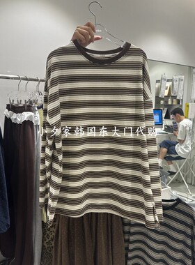 一件包邮 小夕韩国东大门代购COMBO 26秋季女装时尚新款长袖T恤