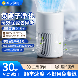 空气净化器家用负离子净化机除甲醛桌面小型除臭烟味宠物猫毛2286