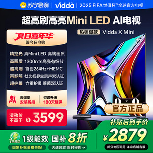 75英寸 海信电视 LED Vidda 75V1N Mini 家电补贴 3891