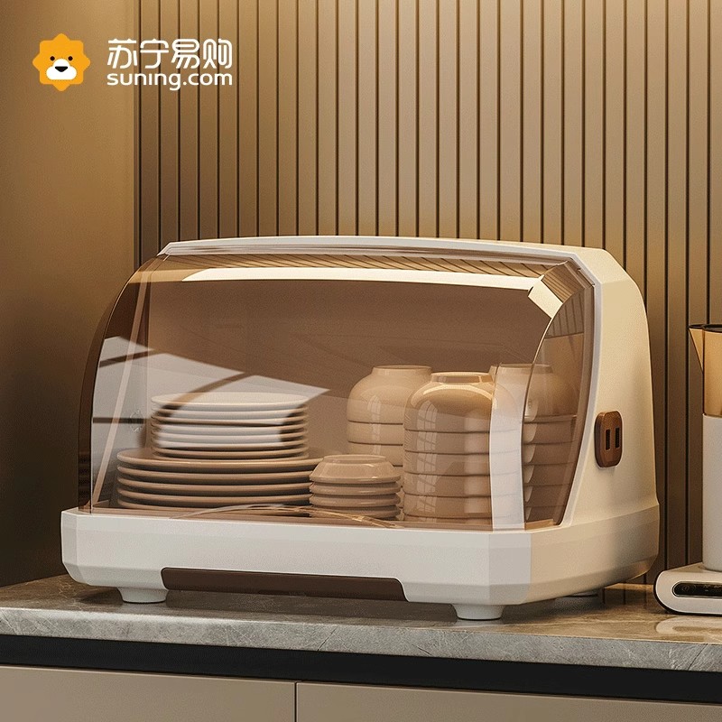 奶瓶收纳箱婴儿宝宝餐具晾干沥水置物架篮防尘放辅食碗收纳盒3842