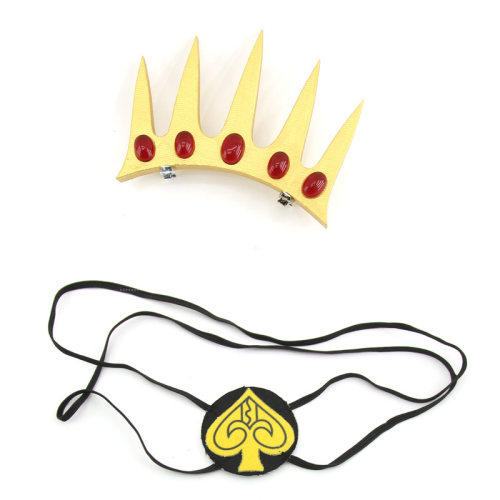 黑色五叶草-瓦尼卡 头饰眼罩COS道具配件定做 Black Clover COSPL