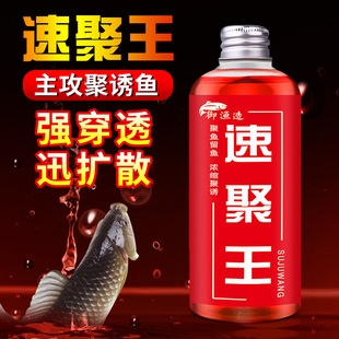 御渔速聚王小药水主播鲫鲤青草鲢鳙罗非淡海鱼饵窝料通用开口诱食