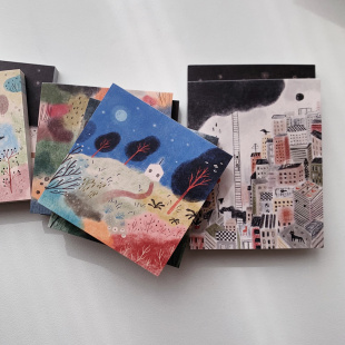 Zian.paper|寻梦环游小世界 little world 便签本50p/8图120g