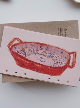 Zian.paper｜茶具/野外写生系列 绿色植物打底素材手账便签