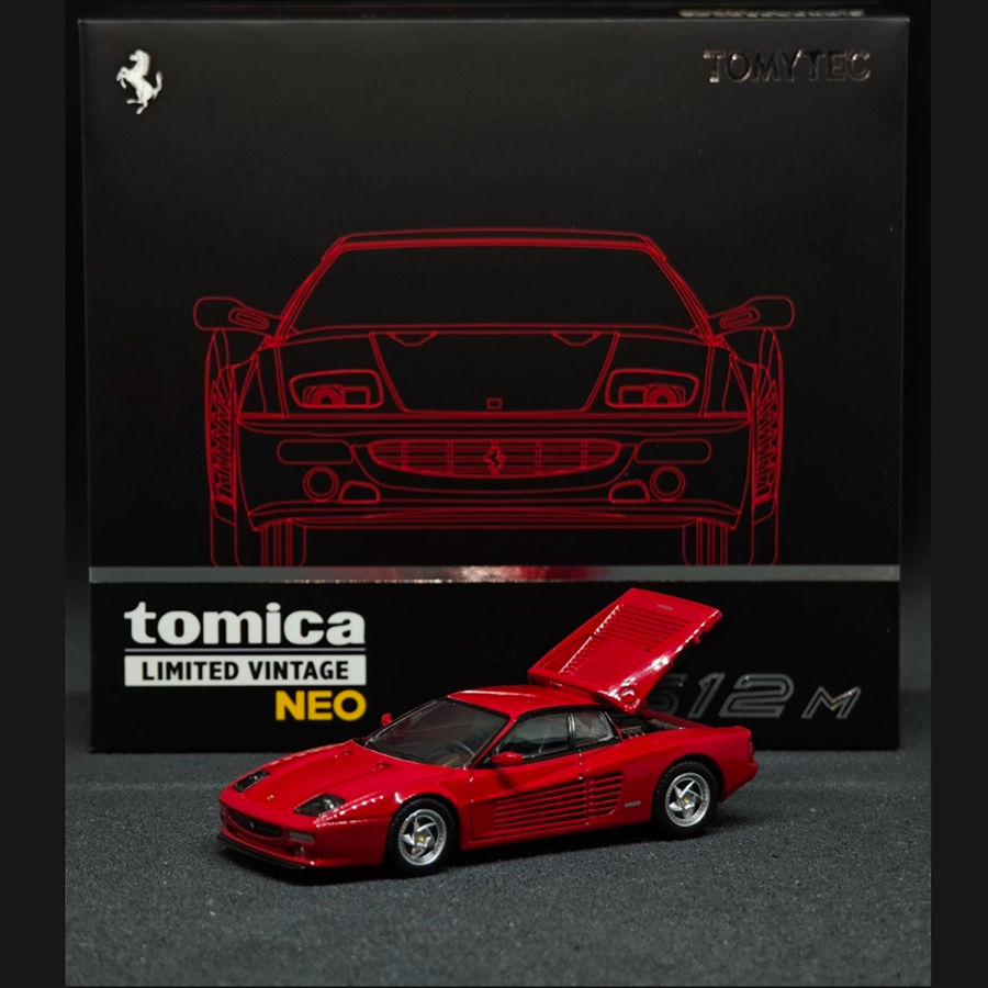 【现货】TOMYTEC TLV LV-N 法拉利 F512 M 红色多美卡合金车模