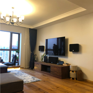 丽斯帕克落基山脉 双层橡木三层实木地板锁扣特殊拉丝烟熏 包邮