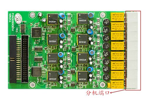 威谱数字集团电话交换机中继板