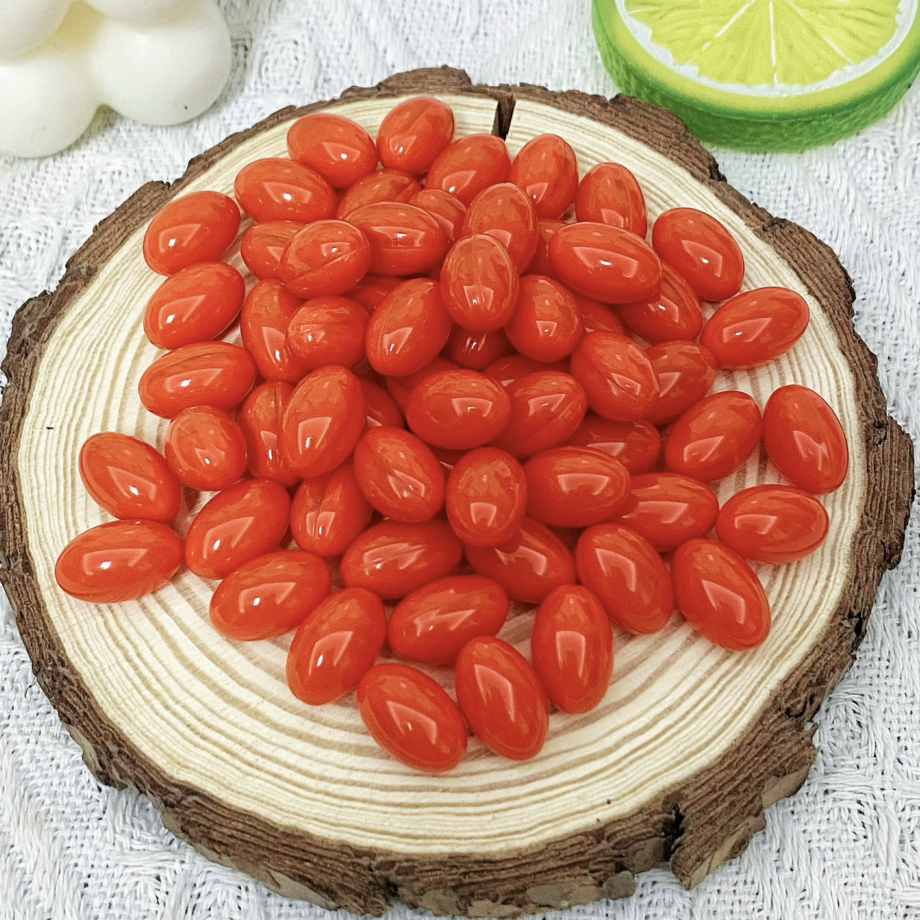 【一瓶80粒】美容院用的排排豆10到80粒提亮+ 小碗 +刷子面膜刷酶