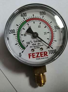 德国FEZER真空表111.10.063