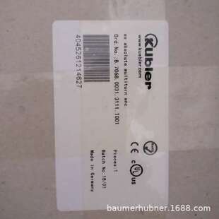 库伯勒CANopen传感器8.5820.1832.0120不锈钢材质编码器