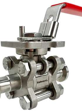 美国VALWORX卫生级球阀，三夹式570100A