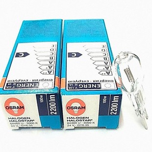 OSRAM/欧司朗 64460U 24V 100W手术无影灯竖丝卤素灯泡GY6.35