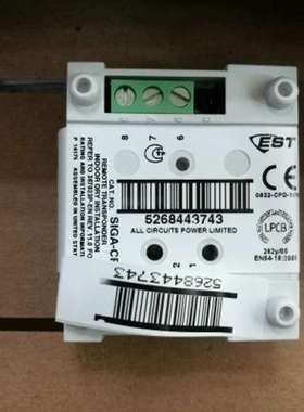 美国爱德华报警设备控制继电器模块SIGA-CR EST3系列