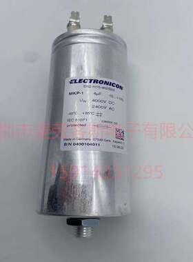 E62.H15-402B20 4000VDC 4UF 2400VAC 德国ELECTRONICON电容器