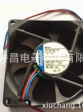 现货TYP 8414 8414R 24V 2.4W 8414F 0.45A原装德国EBM-PAPST风扇