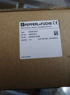 199290-0010    德国倍加福P+F槽型读码器WCS3B-LS221